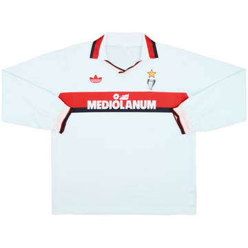 1990-91 AC Milan Away L/S Shirt - 8/10 - (L)