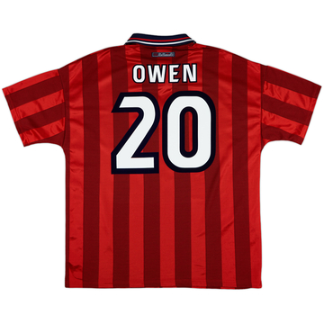 1997-99 England Away Shirt Owen #20 - 9/10 - (XL)