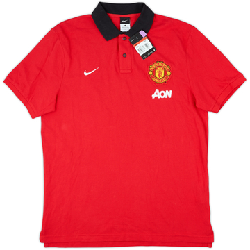 2013-14 Manchester United Nike Polo Shirt (L)