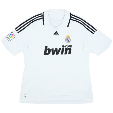 2008-09 Real Madrid Home Shirt - 5/10 - (XL)
