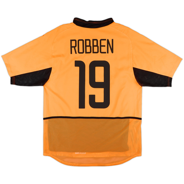 2002-04 Netherlands Player Issue Home Shirt Robben #19 - 10/10 - (M)