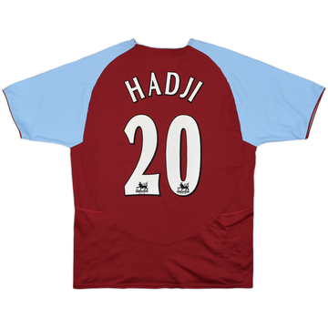 2003-04 Aston Villa Home Shirt Hadji #20 - 7/10 - (S)