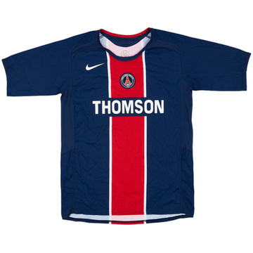 2005-06 Paris Saint-Germain Home Shirt - 8/10 - (L.Boys)