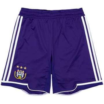 2012-13 Anderlecht Home Shorts - 9/10 - (S)