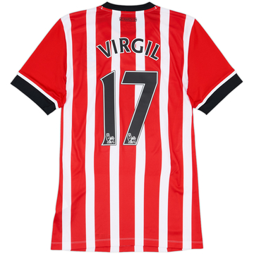 2016-17 Southampton Home Shirt Virgil #17 - 10/10 - (S)