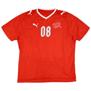 2008-10 Switzerland Home Shirt #08 - 6/10 - (XL)