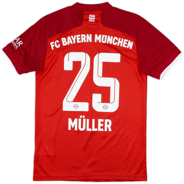 2021-22 Bayern Munich Home Shirt Muller #25 - 10/10 - (XS)