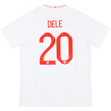 2018-19 England Home Shirt Dele #20 - 8/10 - (XL)