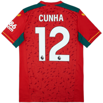 2023-24 Wolves Away Shirt Cunha #12 - 10/10 - (S)