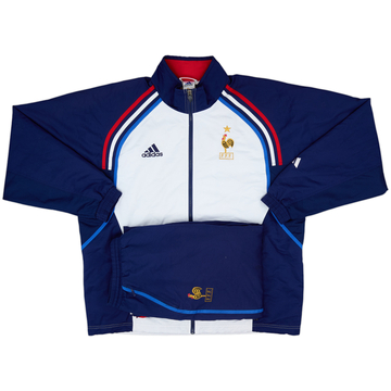 2000-02 France adidas Full Tracksuit - 6/10 - (L)