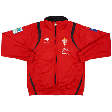 2007-08 Sporting Gijon Astore Track Jacket - 8/10 - (M)