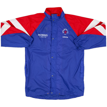 1992-94 Rangers adidas Rain Jacket - 8/10 - (M/L)