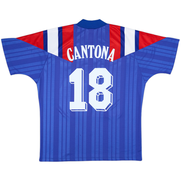 1992-94 France Home Shirt Cantona #18 - 6/10 - (XXL)