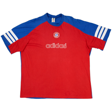 1995-96 Bayern Munich adidas Cotton Tee - 8/10 - (XL)