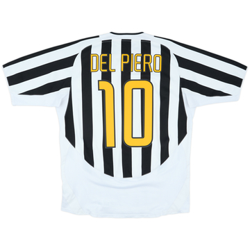 2003-04 Juventus Home Shirt Del Piero #10 - 5/10 - (L)