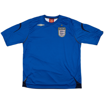 2006-08 England GK S/S Shirt