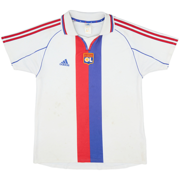 2000-01 Lyon Player Issue Home Shirt - 5/10 - (M)
