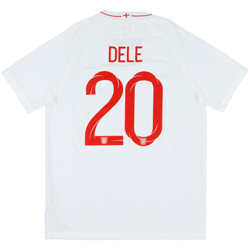 2018-19 England Home Shirt Dele #20VS