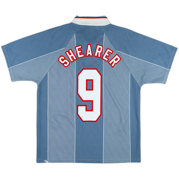 1996-97 England Away Shirt Shearer #9 - 9/10 - (M)