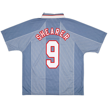 1996-97 England Away Shirt Shearer #9 - 6/10 - (XL)