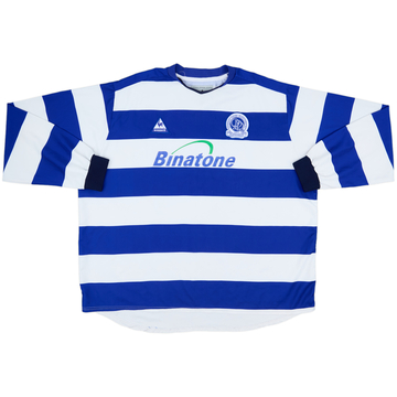 2003-05 QPR Home L/S Shirt - 8/10 - (3XL)