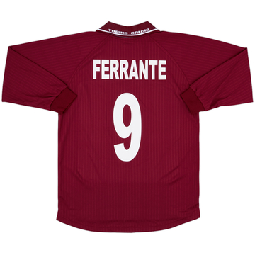 2000-01 Torino Home L/S Shirt Ferrante #9 - 6/10 - (S)