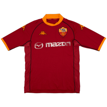 2002-03 Roma Home Shirt - 5/10 - (XL)