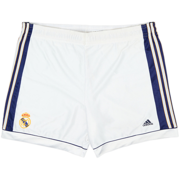 1998-00 Real Madrid Home Shorts - 8/10 - (XL)