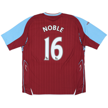 2007-08 West Ham Home Shirt Noble #16 - 6/10 - (XXL)