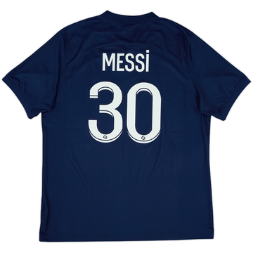 2022-23 Paris Saint-Germain Home Shirt Messi #30 - 10/10 - (XL)