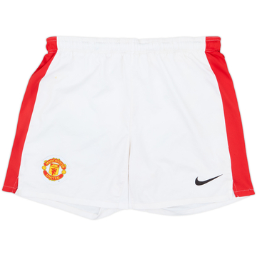 2009-10 Manchester United Home Shorts - 5/10 - (S)