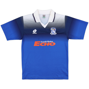 1996-97 Cardiff City Home Shirt - 8/10 - (S)