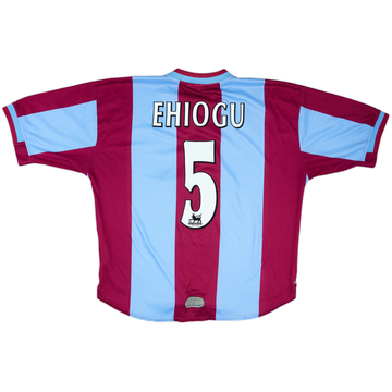 1999-00 Aston Villa Home Shirt Ehiogu #5 - 8/10 - (L)