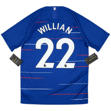 2018-19 Chelsea Home Shirt Willian #22 (M)
