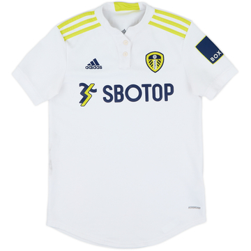 2021-22 Leeds United Home Shirt - 7/10 - (Women's XS)