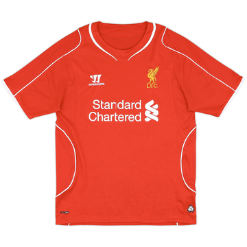 2014-15 Liverpool Home Shirt - 4/10 - (L)
