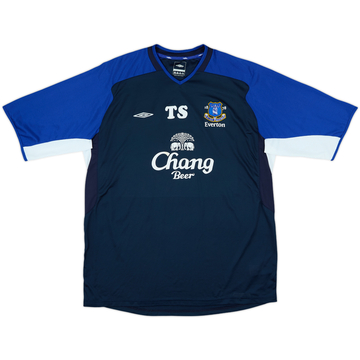 2005-06 Everton Staff Issue Umbro Training Shirt TS - 8/10 - (XXL)