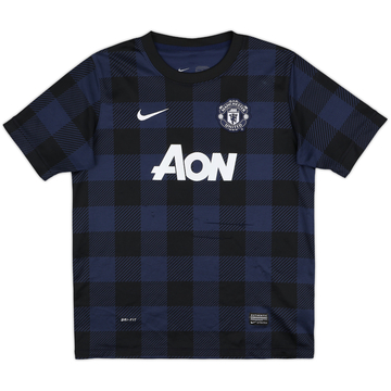 2013-14 Manchester United Away Shirt - 8/10 - (XL.Boys)