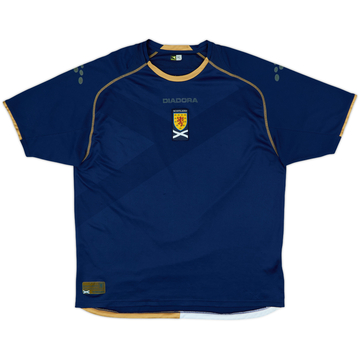 2007-08 Scotland Home Shirt - 6/10 - (XL)