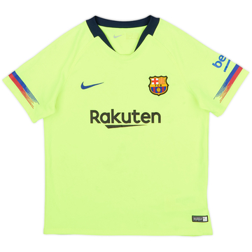2018-19 Barcelona Away Shirt - 8/10 - (6-7 Years)