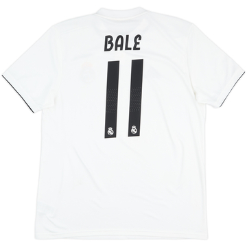 2018-19 Real Madrid Home Shirt Bale #11 - 7/10 - (L)
