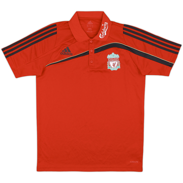 2009-10 Liverpool adidas Polo Shirt - 8/10 - (M)