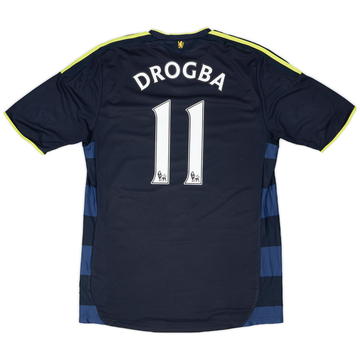 2009-10 Chelsea Away Shirt Drogba #11VS