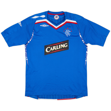 2007-08 Rangers Home Shirt - 7/10 - (L)