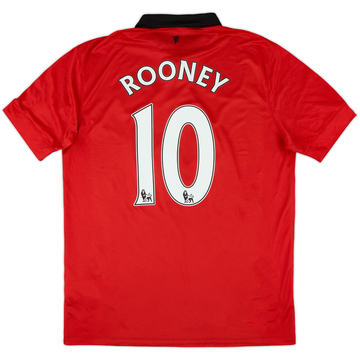 2013-14 Manchester United Home Shirt Rooney #10 - 6/10 - (L)