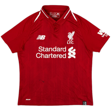 2018-19 Liverpool Home Shirt - 6/10 - (M.Boys)