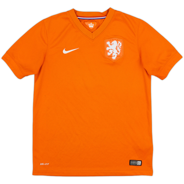 2014-15 Netherlands Home Shirt - 8/10 - (L.Boys)