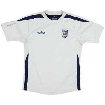 2004-06 England Umbro Training Shirt - 7/10 - (M)
