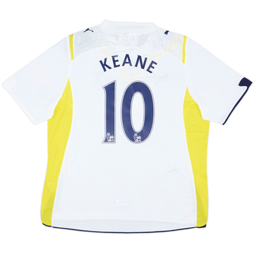 2009-10 Tottenham Home Shirt Keane #10 (L)