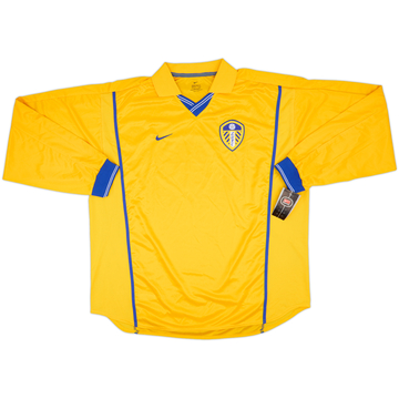2000-02 Leeds United Player Issue Away L/S Shirt (XXL)